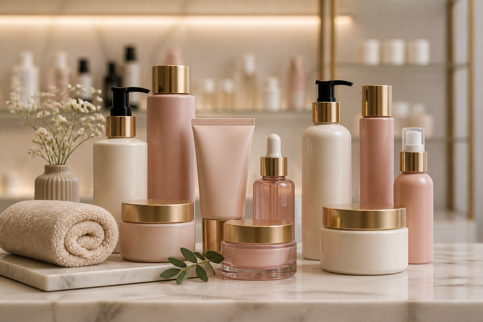 Curated premium skincare and beauty products